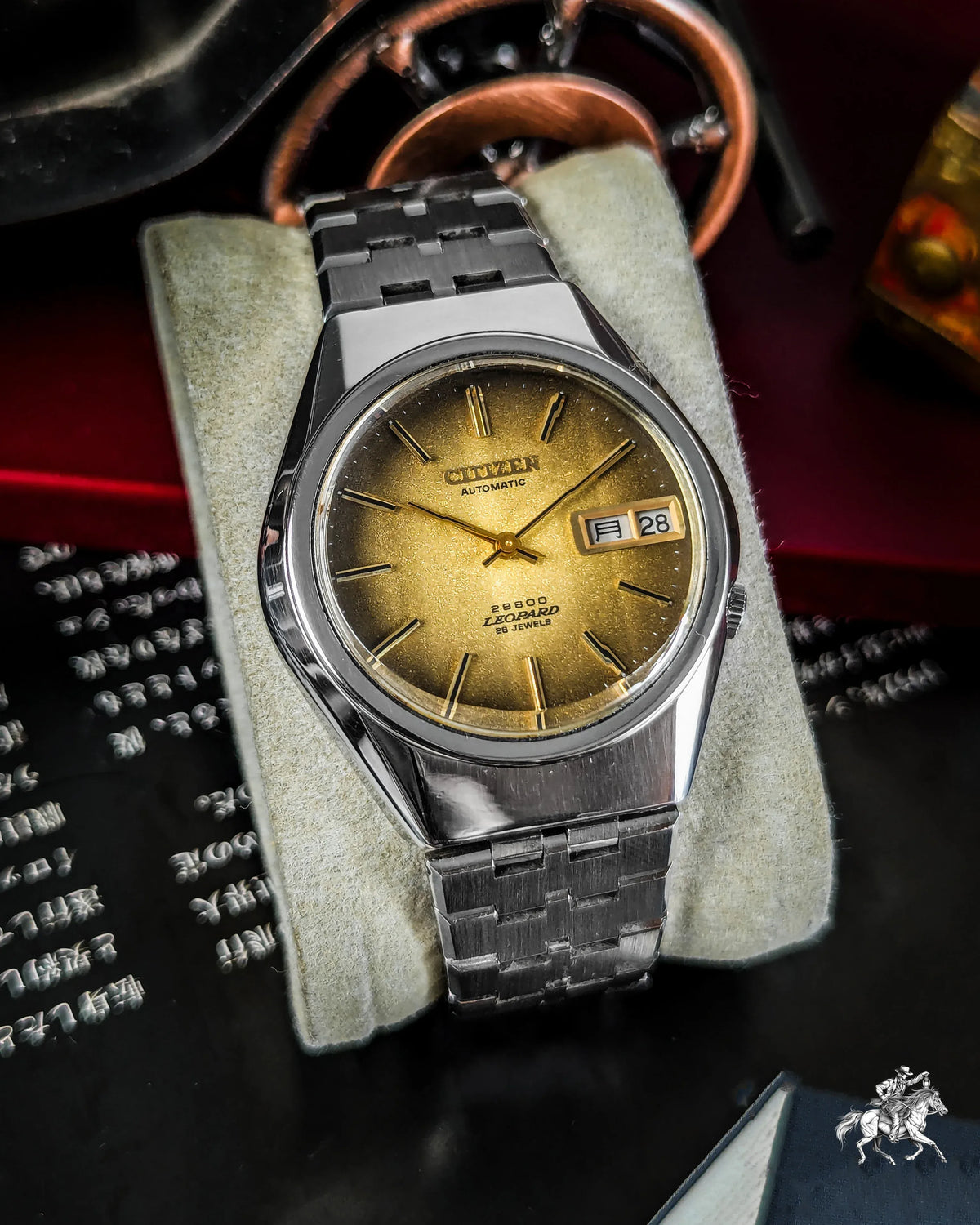希少/良品/稼働】CITIZEN 28800 LEOPARD 28石