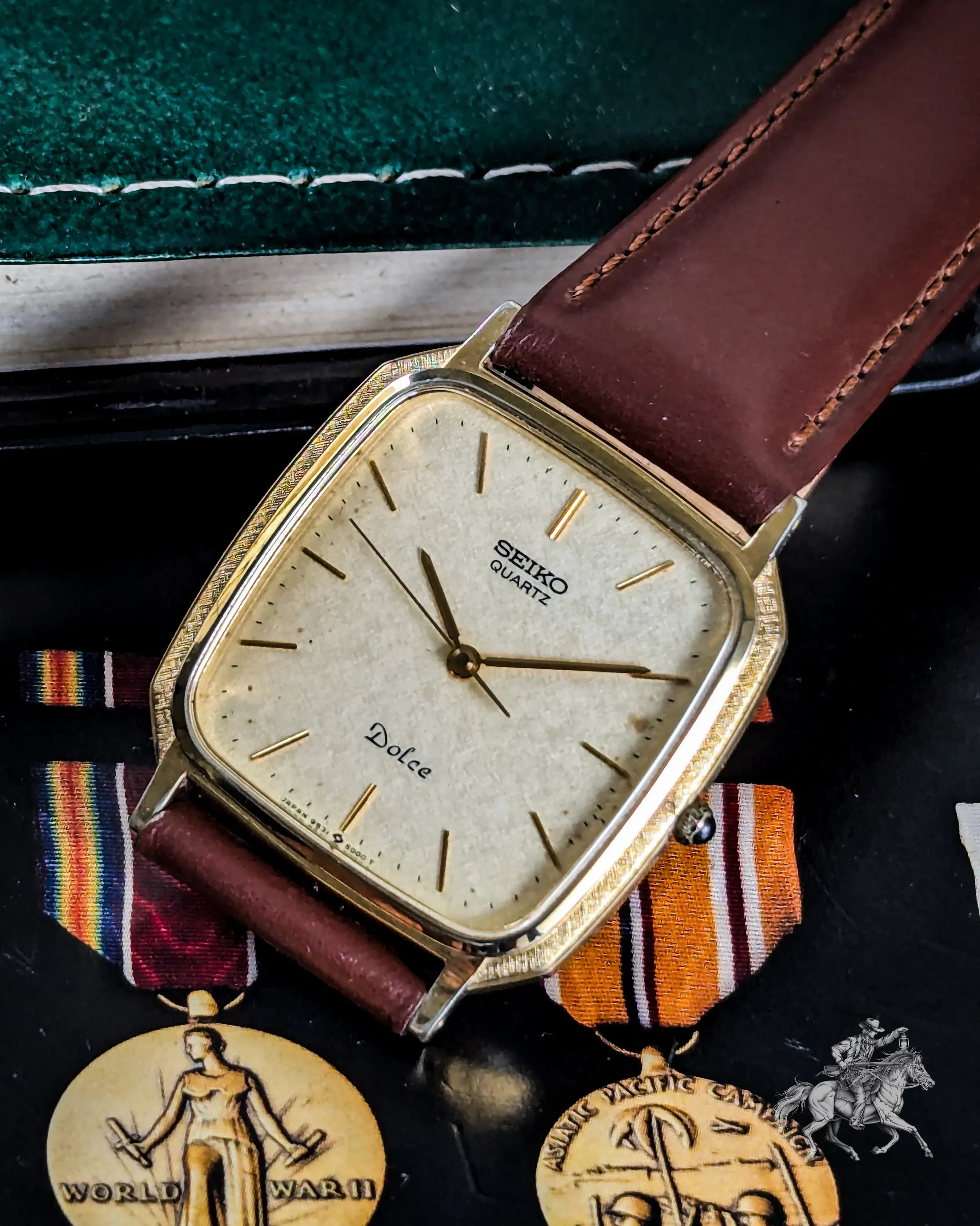 ✨SEIKO✨セイコー✨DOLCE✨クォーツ✨9531-5000✨腕時計✨ Seiko Dolce - 9531-5000 – Veteran Times Int
