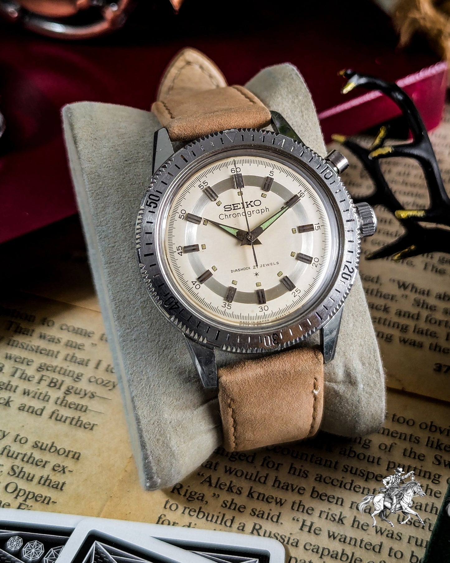 Seiko Crown Chronograph - 5717-8990