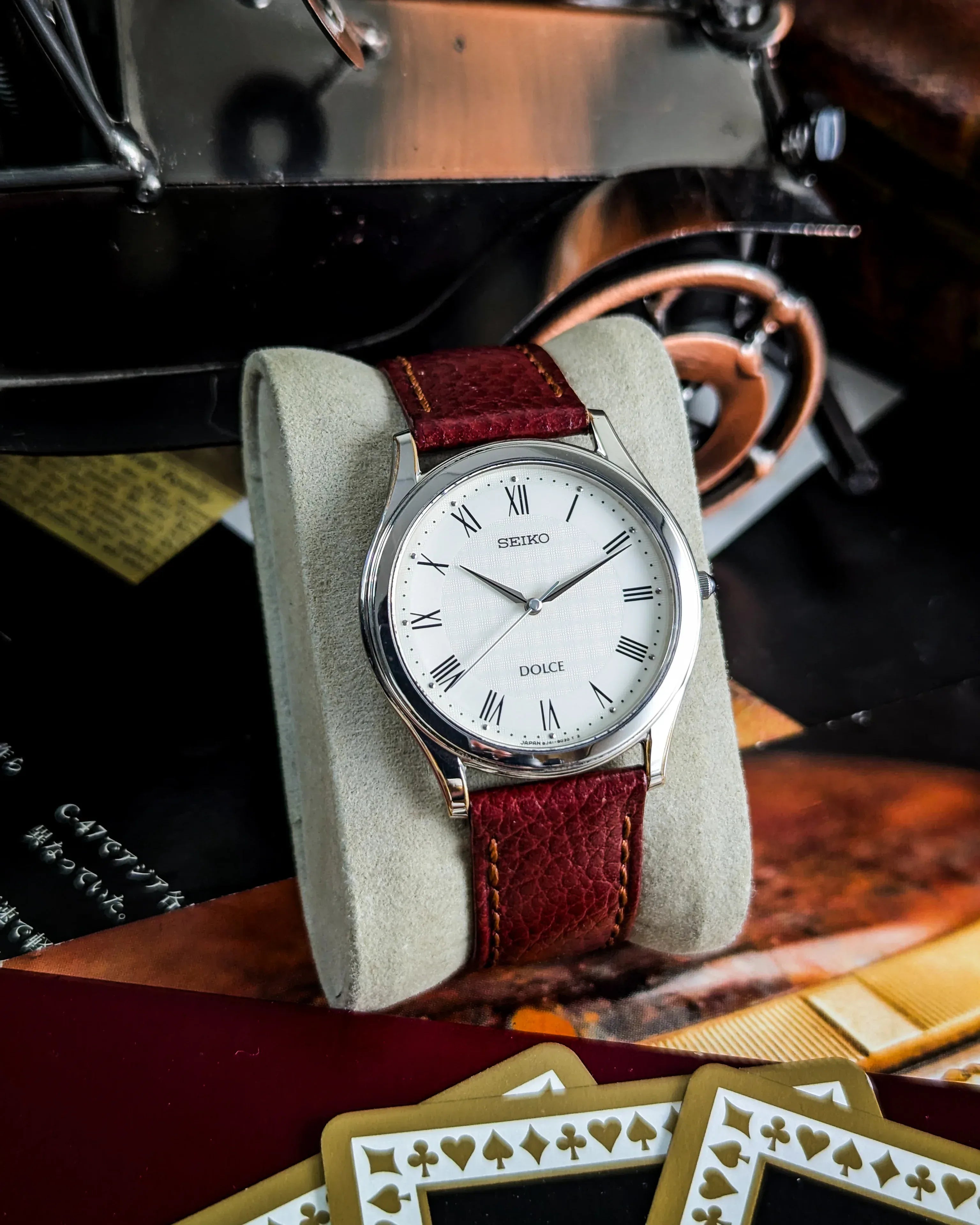 SEIKO セイコー DOLCE ドルチェ 8J41 コンビカラー ローマン