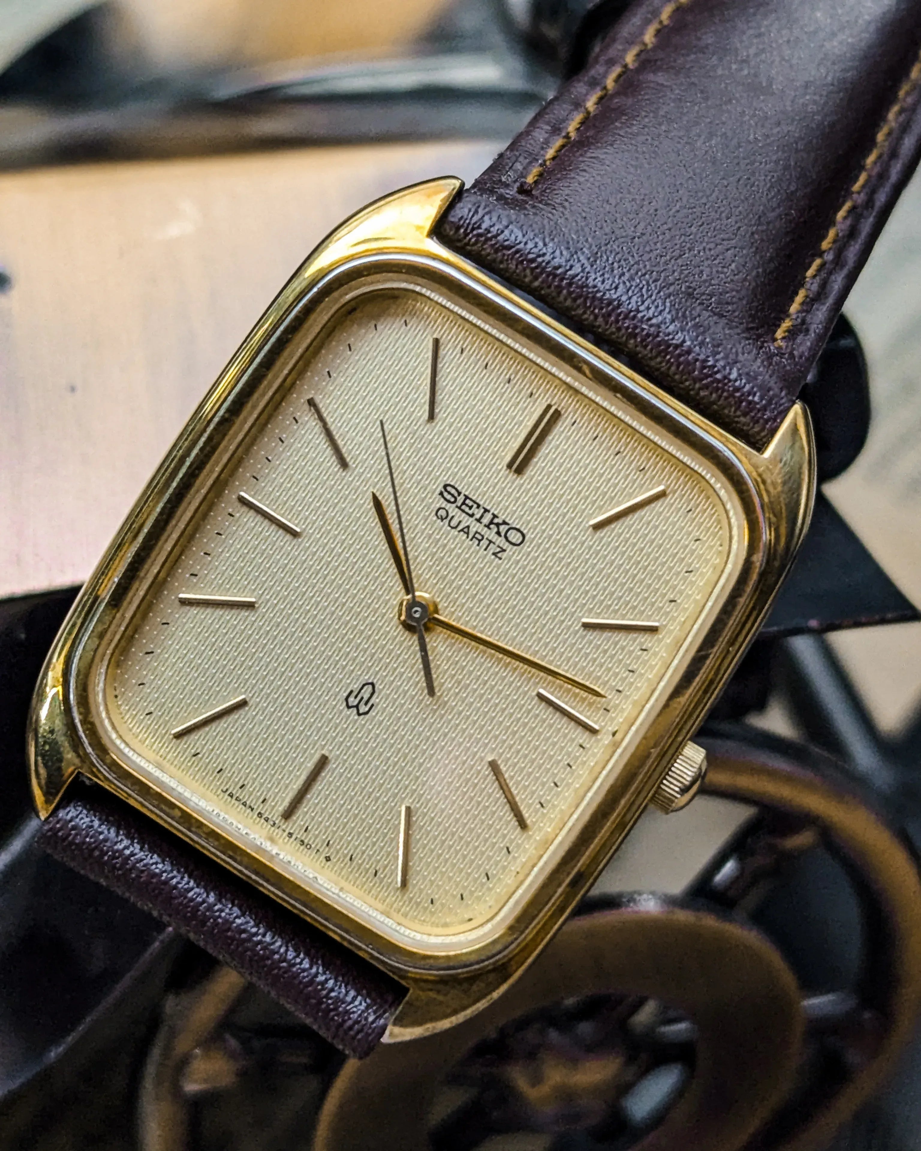 Seiko - Quartz Tank - 6431-5080 – Veteran Times Int