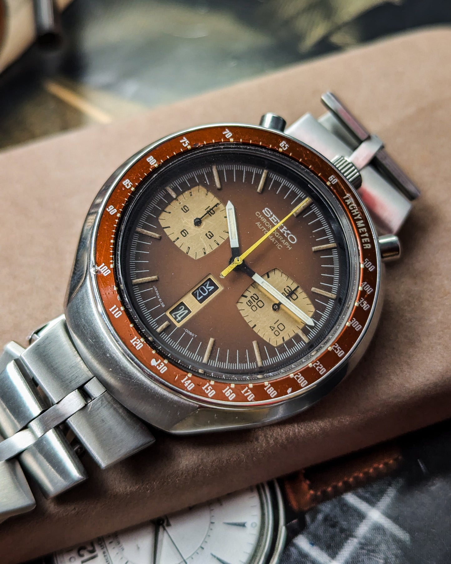 Seiko - Chronograph Bullhead - 6138-0040