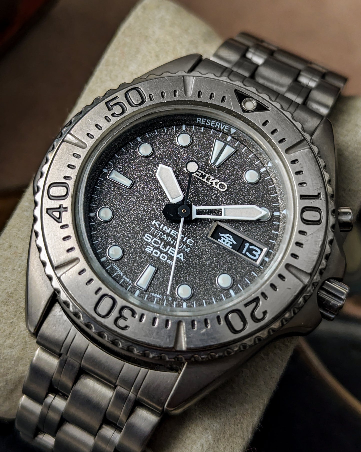 Seiko - Scuba Ti 200M - 5M63-0B40