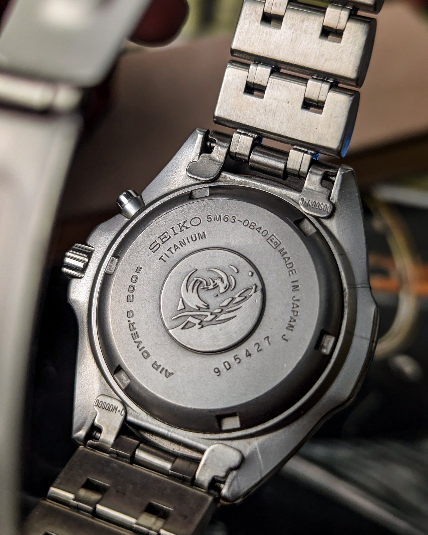 Seiko - Scuba Ti 200M - 5M63-0B40