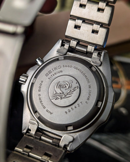 Seiko - Scuba Ti 200M - 5M63-0B40