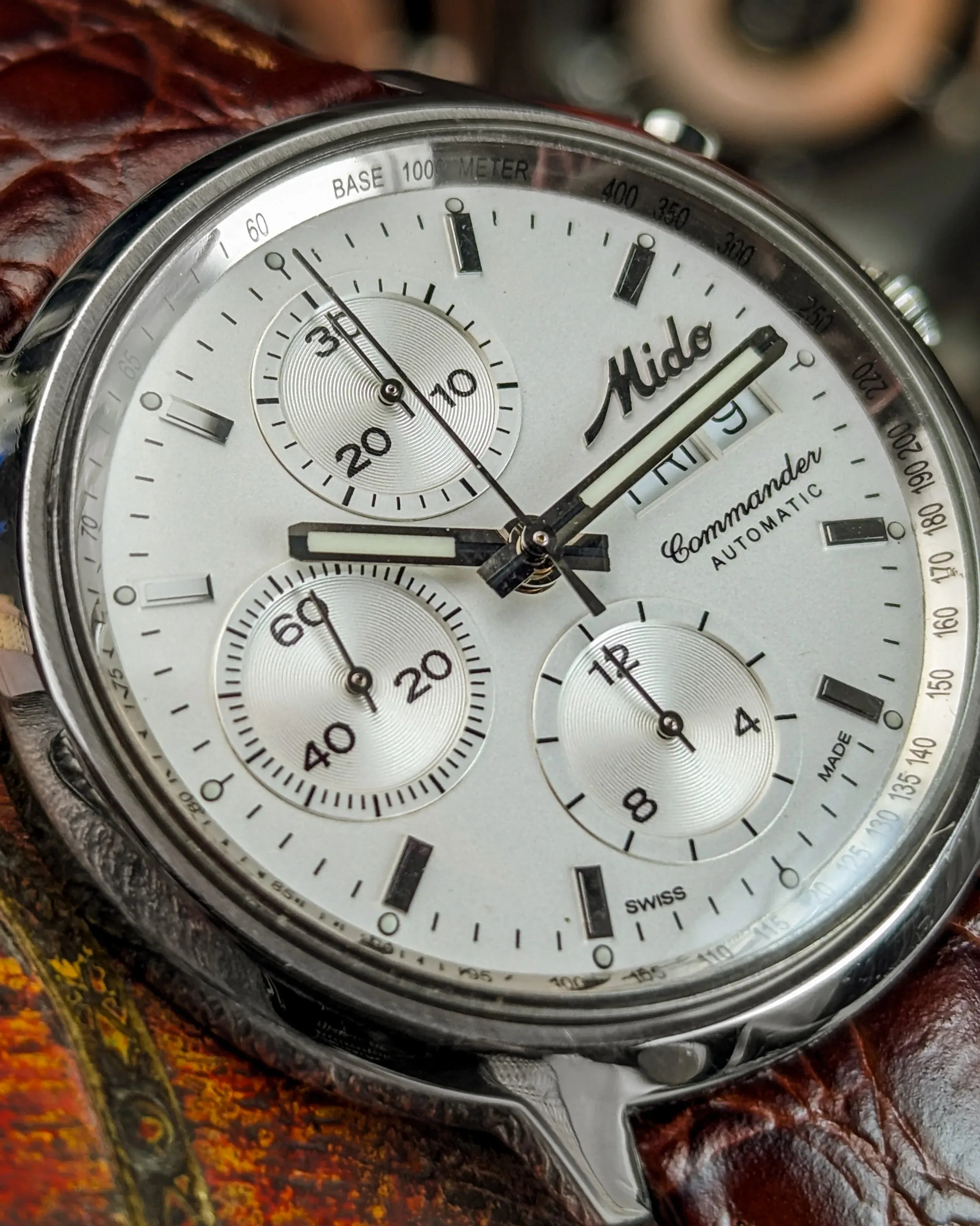 Mido - Commander Automatic Chronograph - 8885 – Veteran Times Int