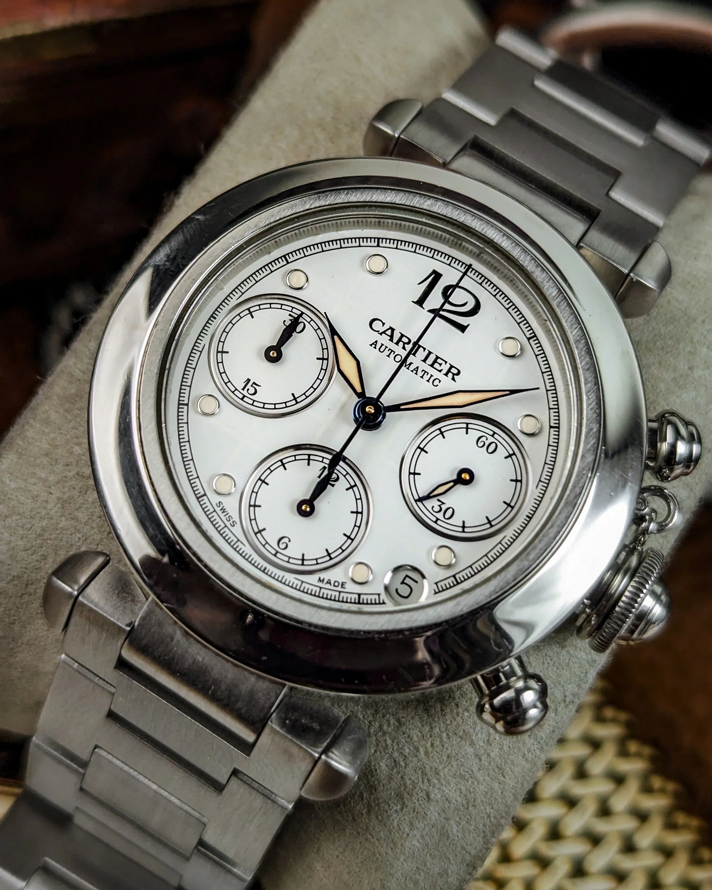 Cartier - Pasha de Cartier Automatic Chronograph - 2412