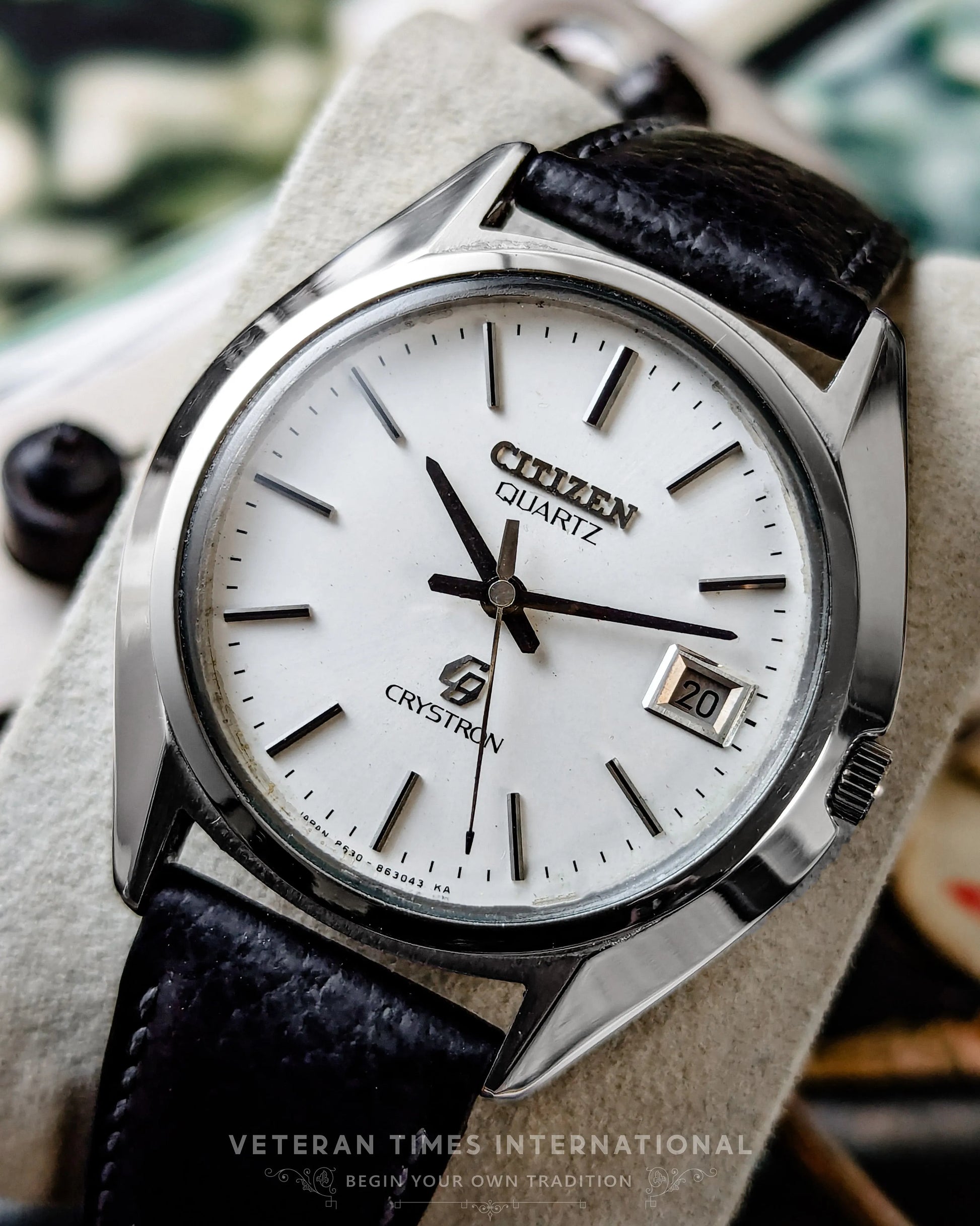 Citizen Quartz Crystron - Veteran Times Int