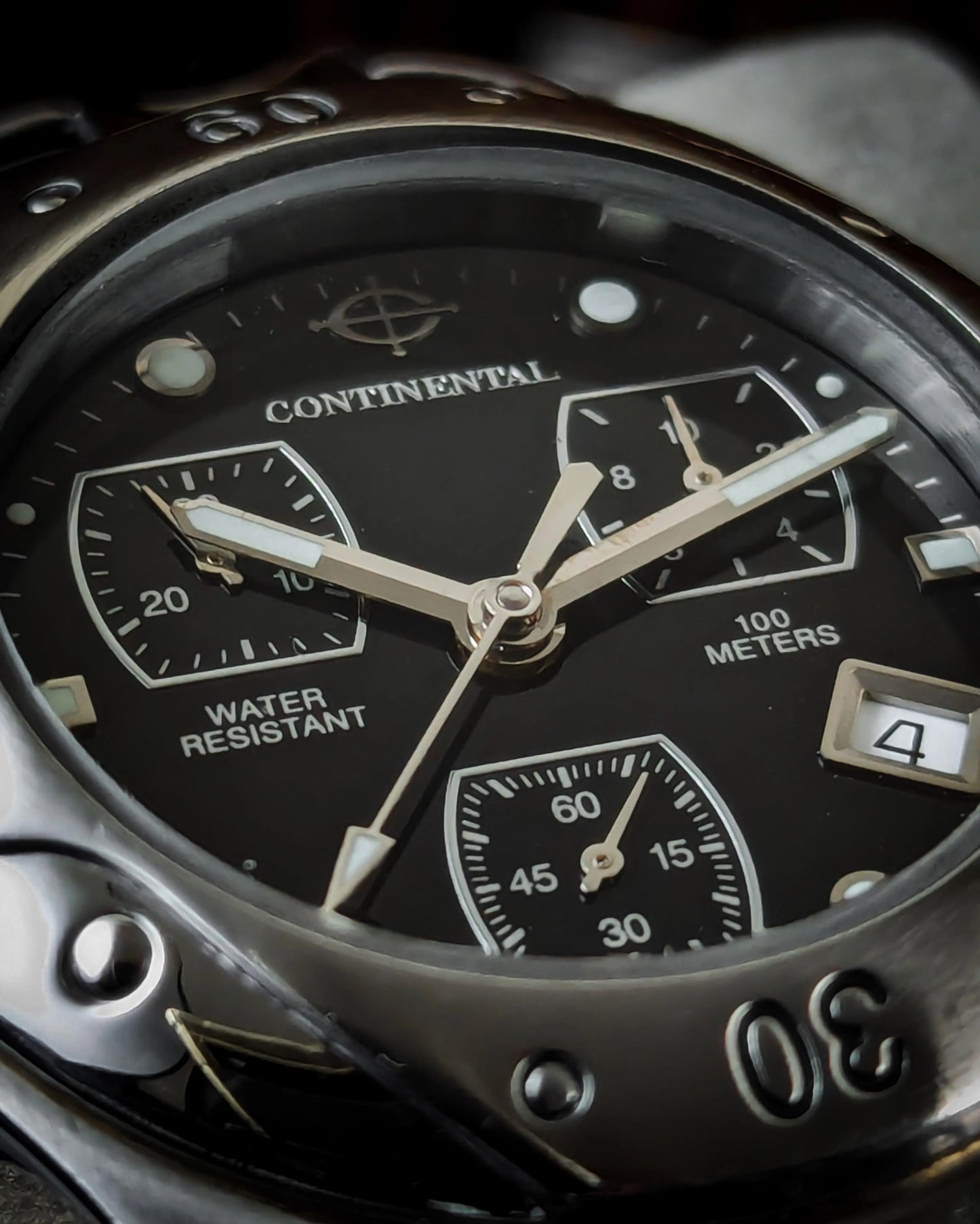 Continental Black Dial - Veteran Times Int