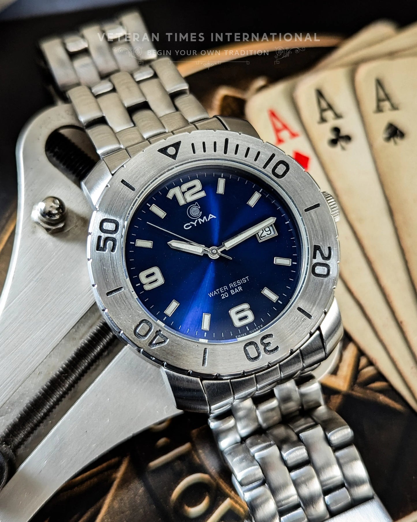 Cyma Diver 39mm - Veteran Times Int