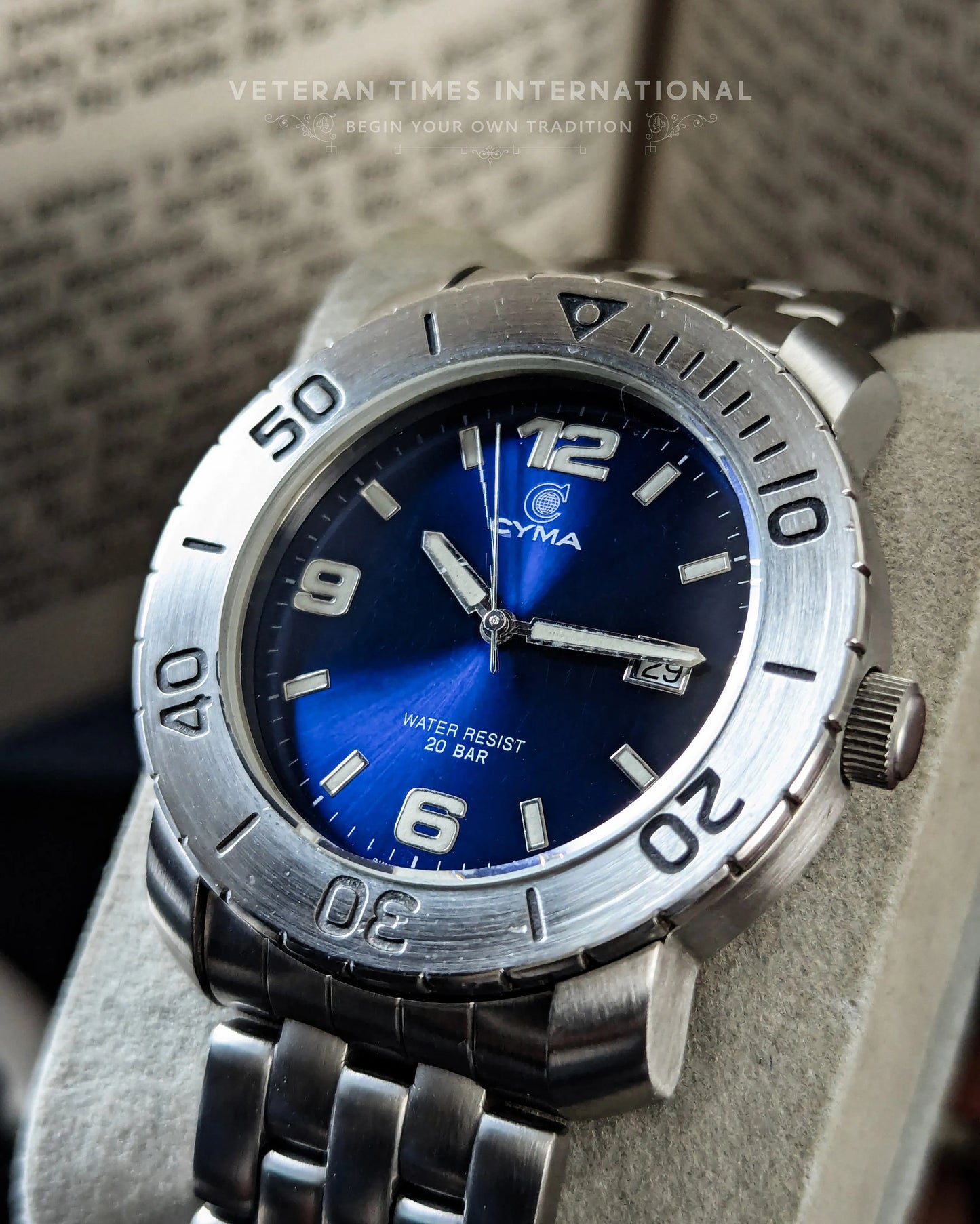 Cyma Diver 39mm - Veteran Times Int