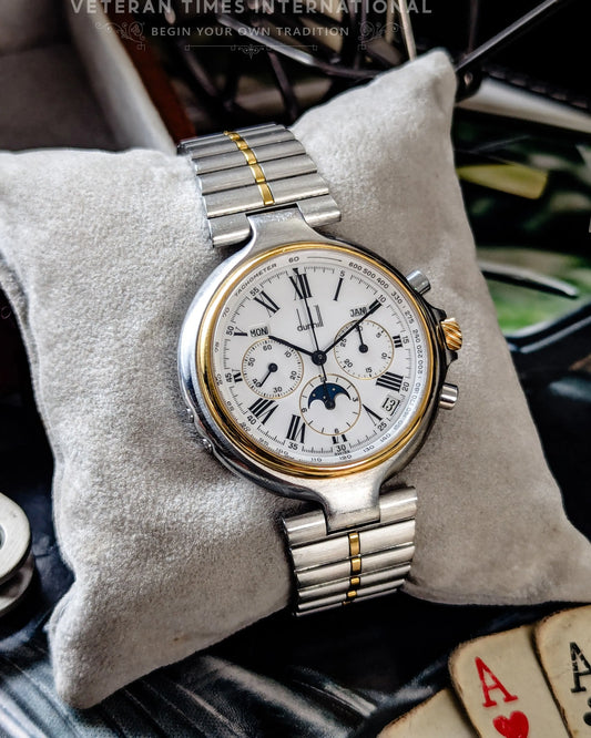 Dunhill Millennium Zenith El Primero Triple Calendar Moon Phase - Veteran Times Int