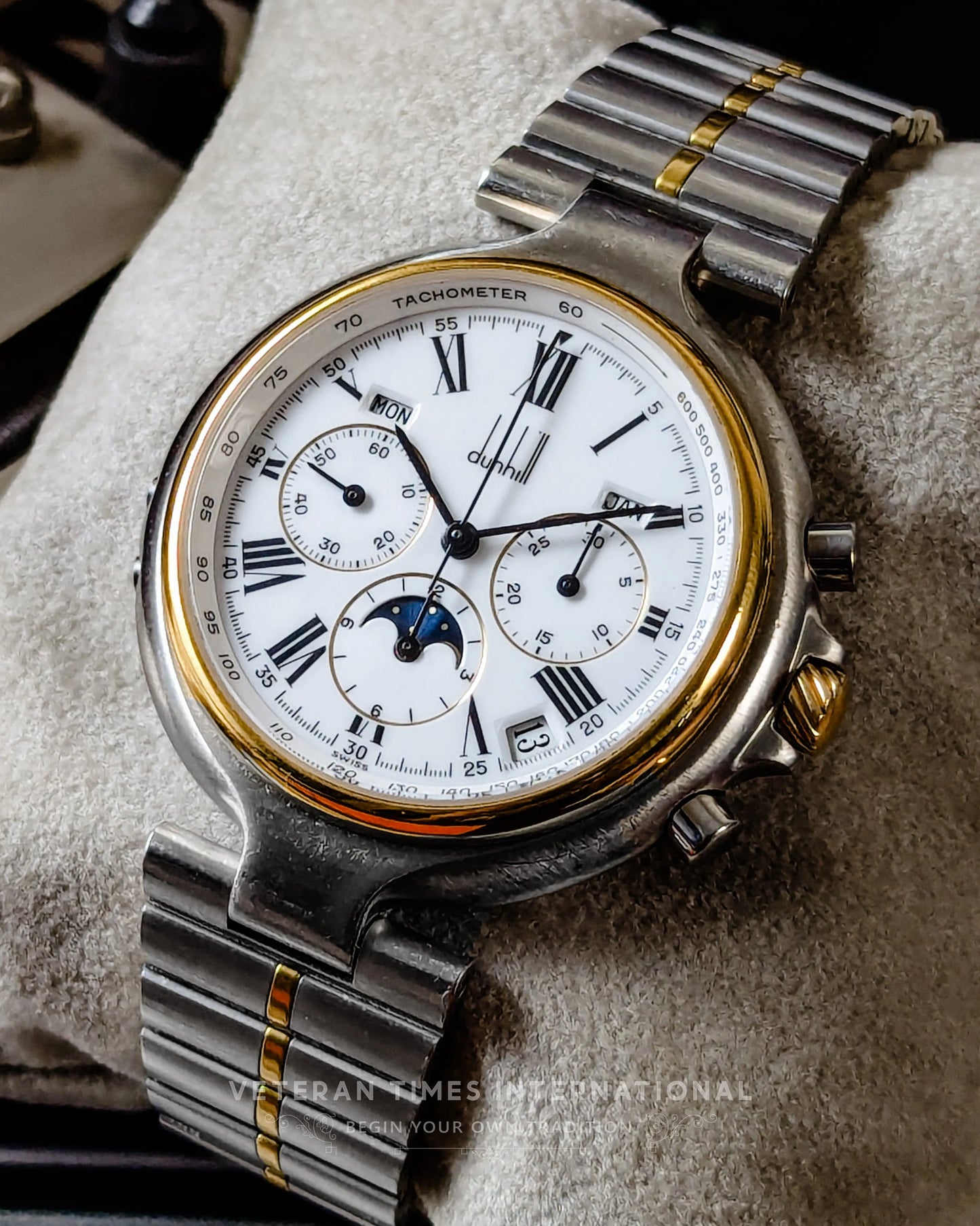 Dunhill Millennium Zenith El Primero Triple Calendar Moon Phase - Veteran Times Int