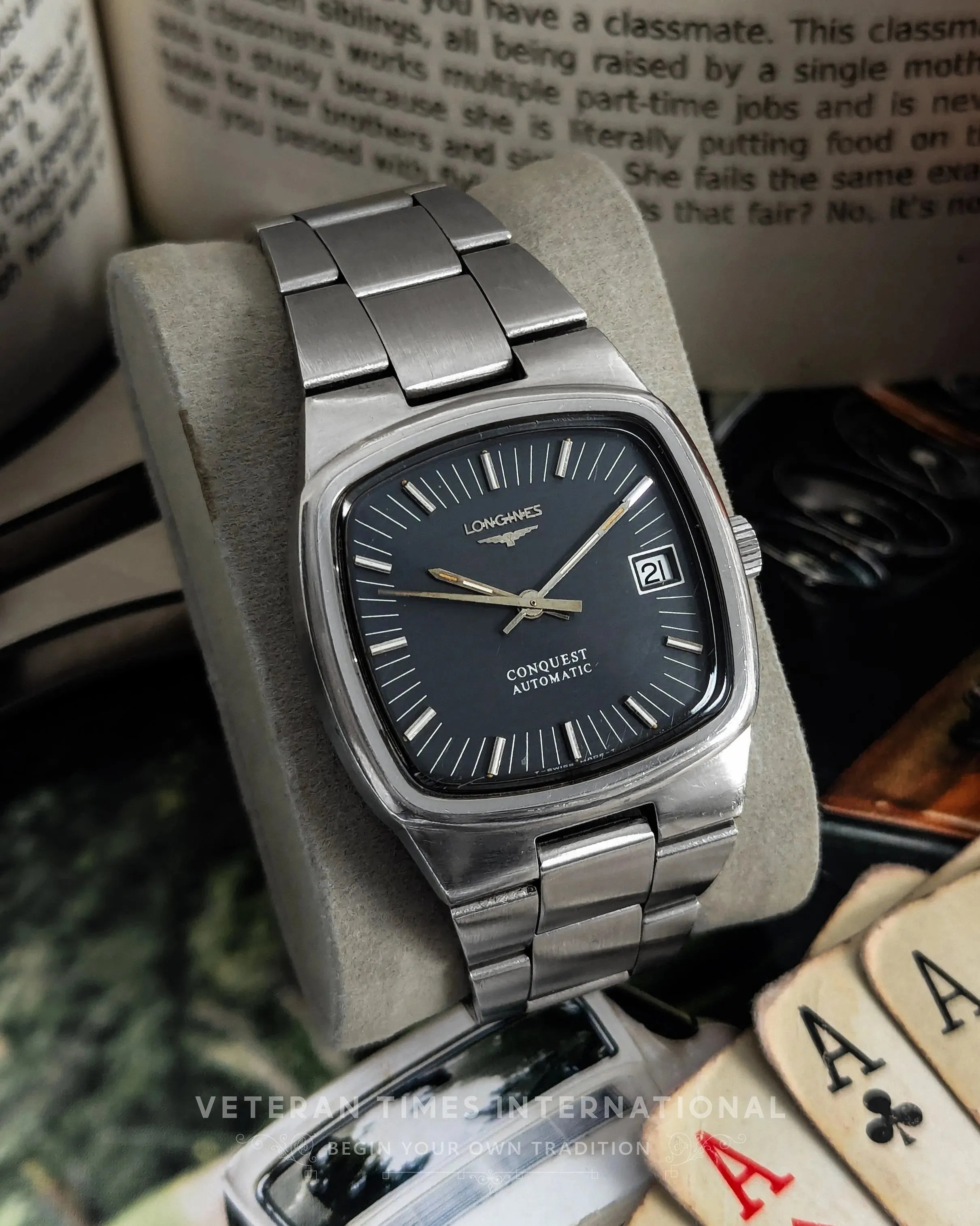 Longines conquest history best sale