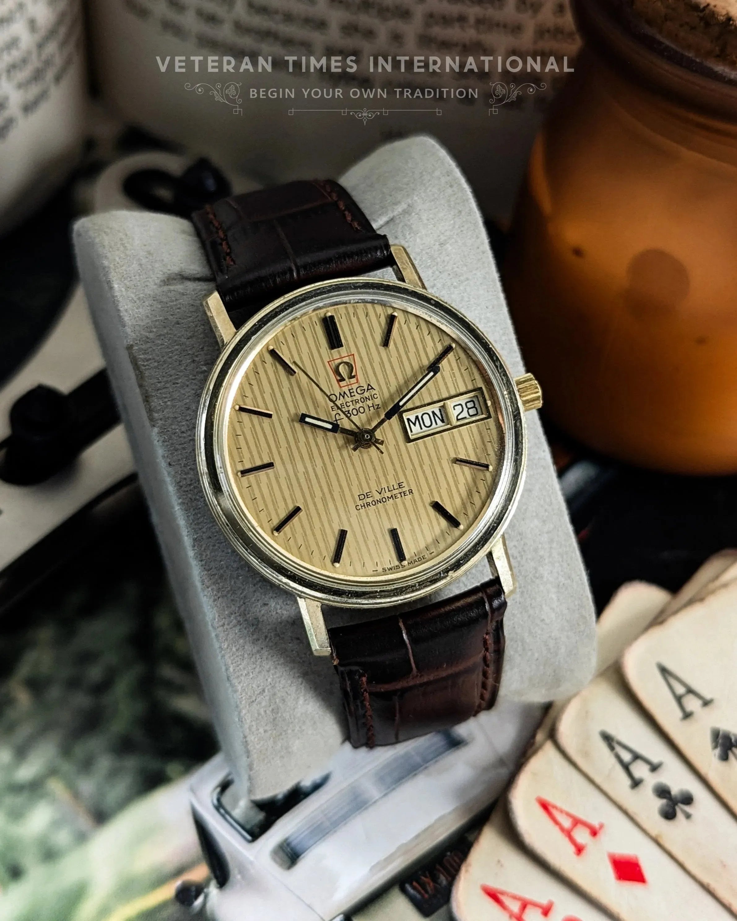 Omega electronic f300hz deville chronometer best sale