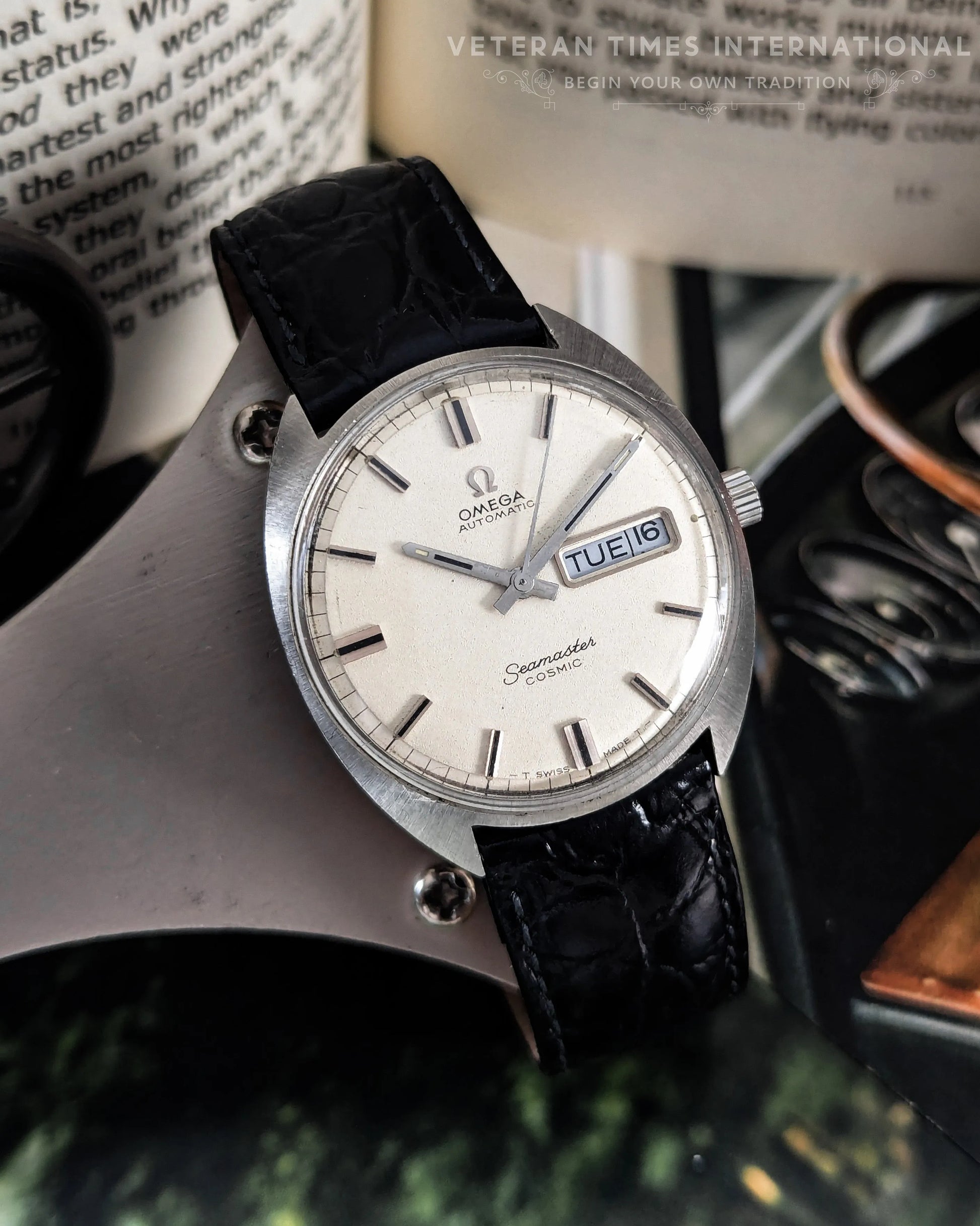 OMEGA Seamaster Cosmic Day Date - Veteran Times Int