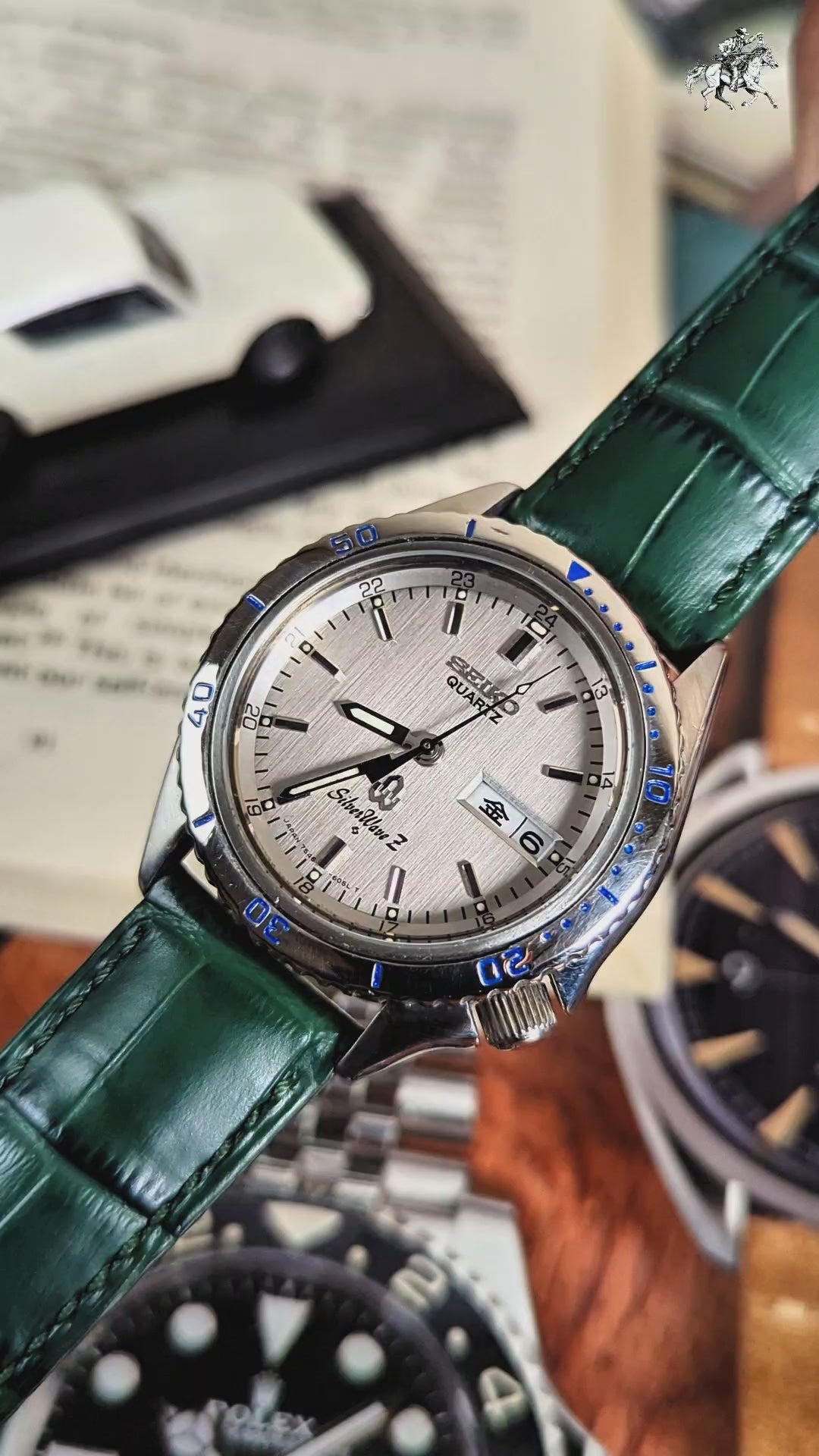 SEIKO Silverwave Z 腕時計　美品 稼働品　7546-605A Seiko Silverware Z - 7546-605A – Veteran Times Int