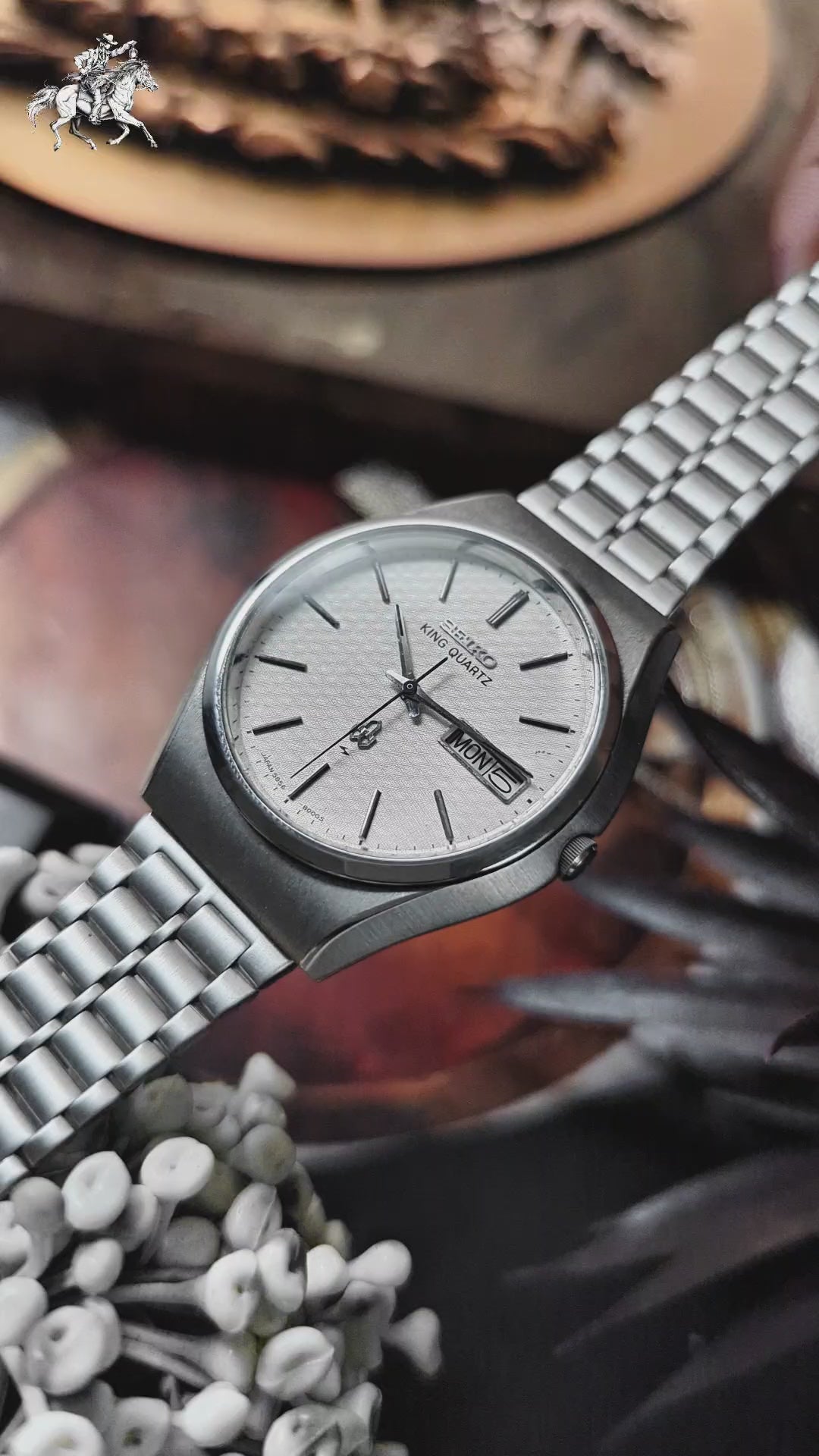 SEIKO セイコー キングクォーツ 5856-8000 1201 VINTAGE SEIKO KING QUARTZ KQ 5856-8000 MENS Watch JAPAN | eBay