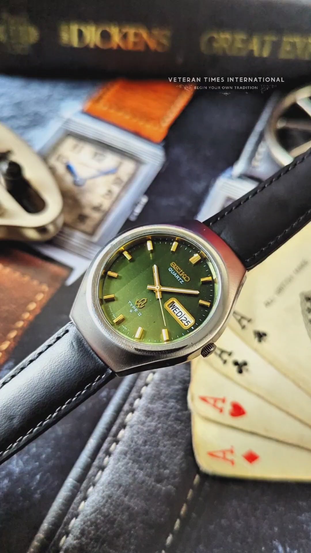 Seiko Quartz Type 2 - 7546 - 7020 – Veteran Times Int