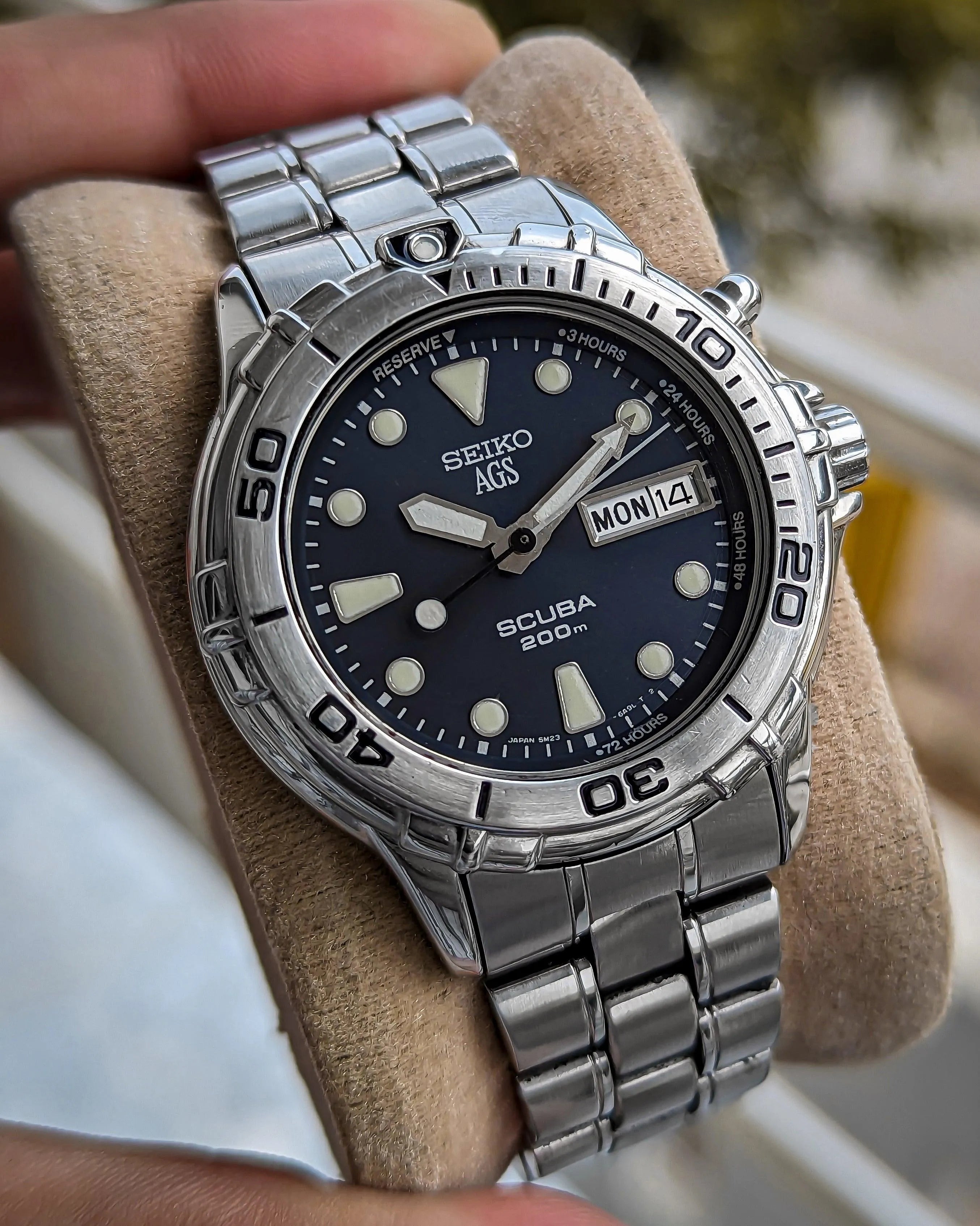 Seiko ags scuba 200m on sale