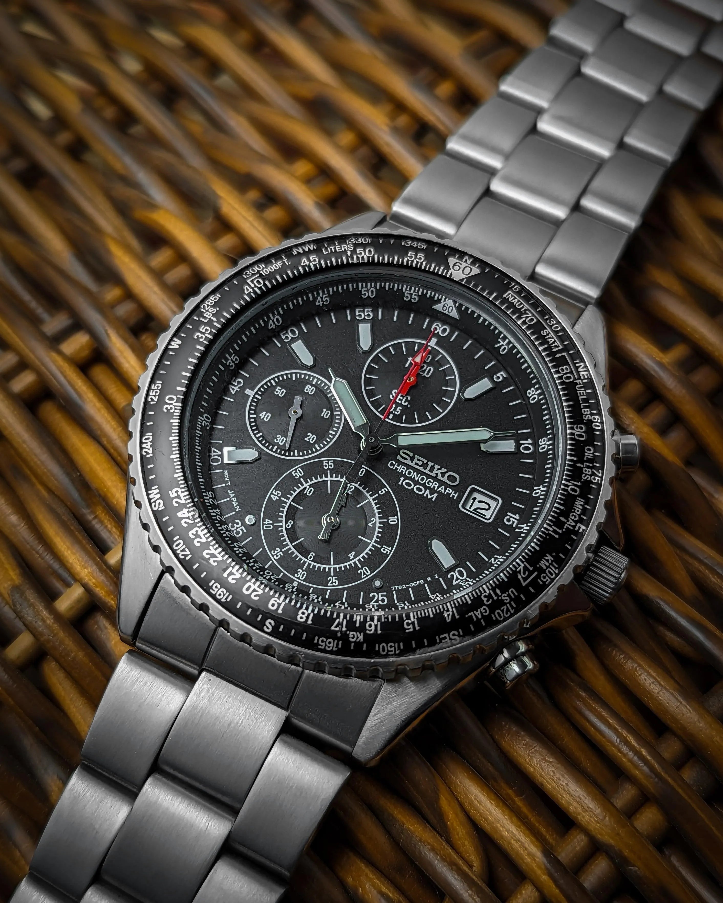 Seiko Chronograph 100m Veteran Times Int