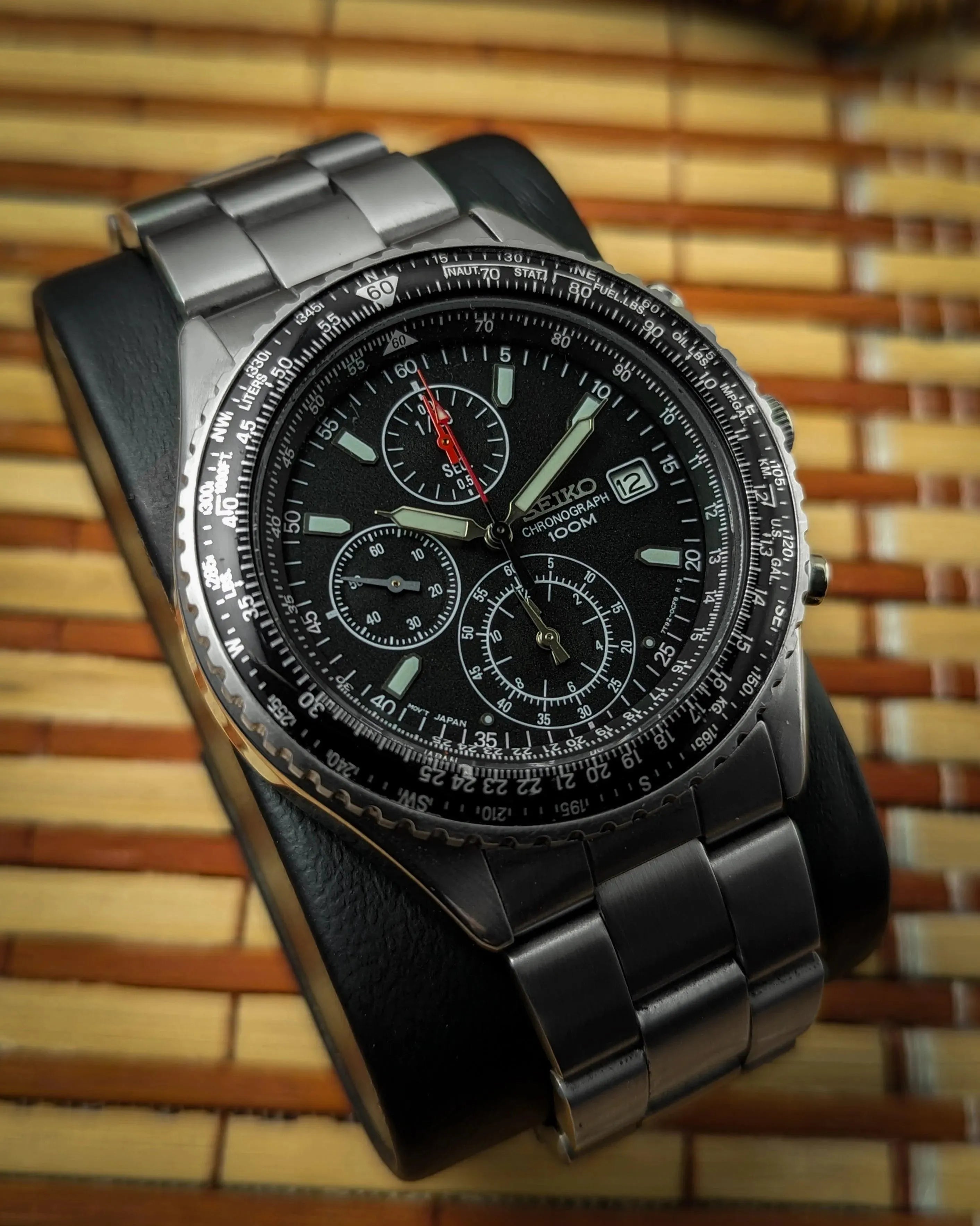 Seiko Chronograph 100m Veteran Times Int