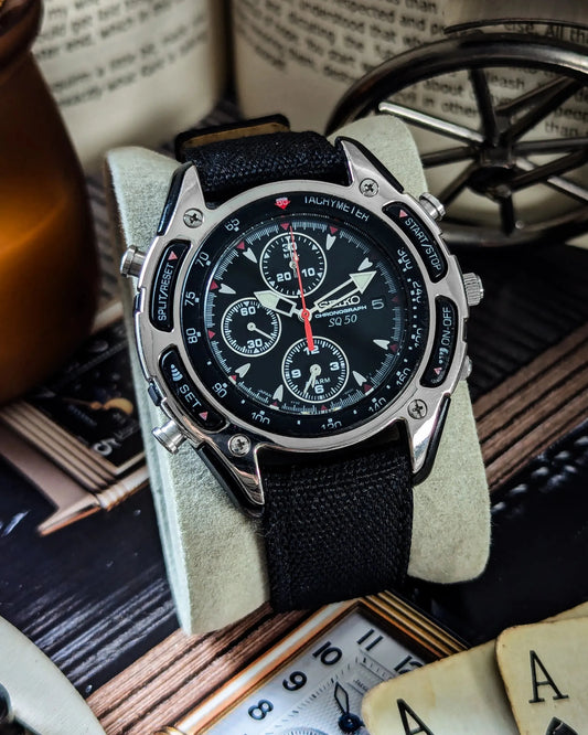 Seiko Chronograph SQ 50 - Veteran Times Int