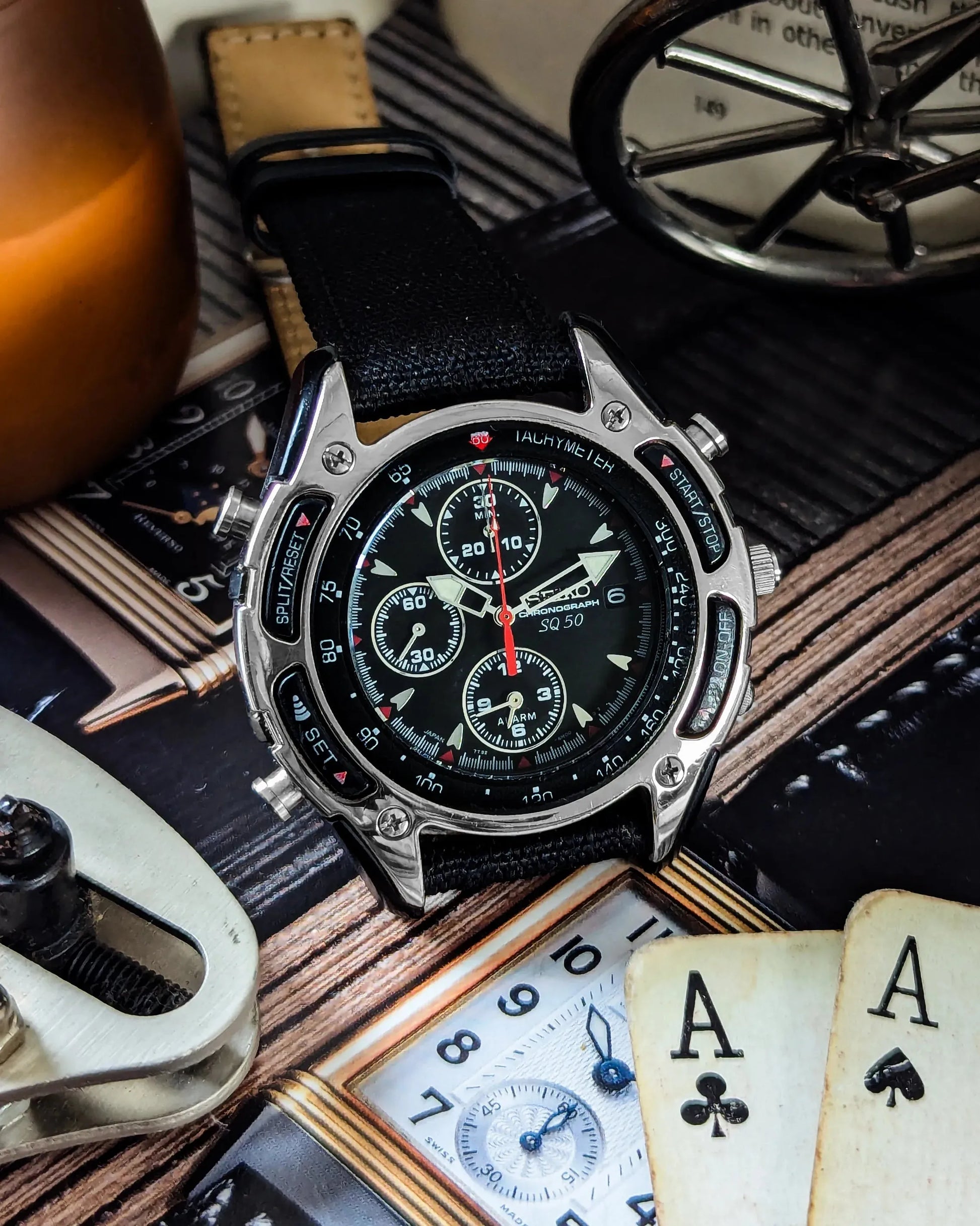Seiko Chronograph SQ 50 - Veteran Times Int