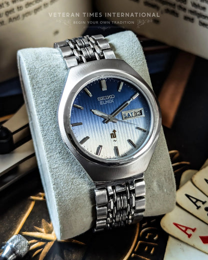 Seiko Elnix Blue Dial - Veteran Times Int