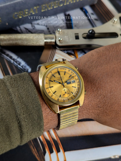 Seiko Gold Chrono - Veteran Times Int