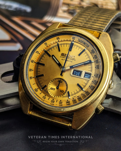 Seiko Gold Chrono - Veteran Times Int