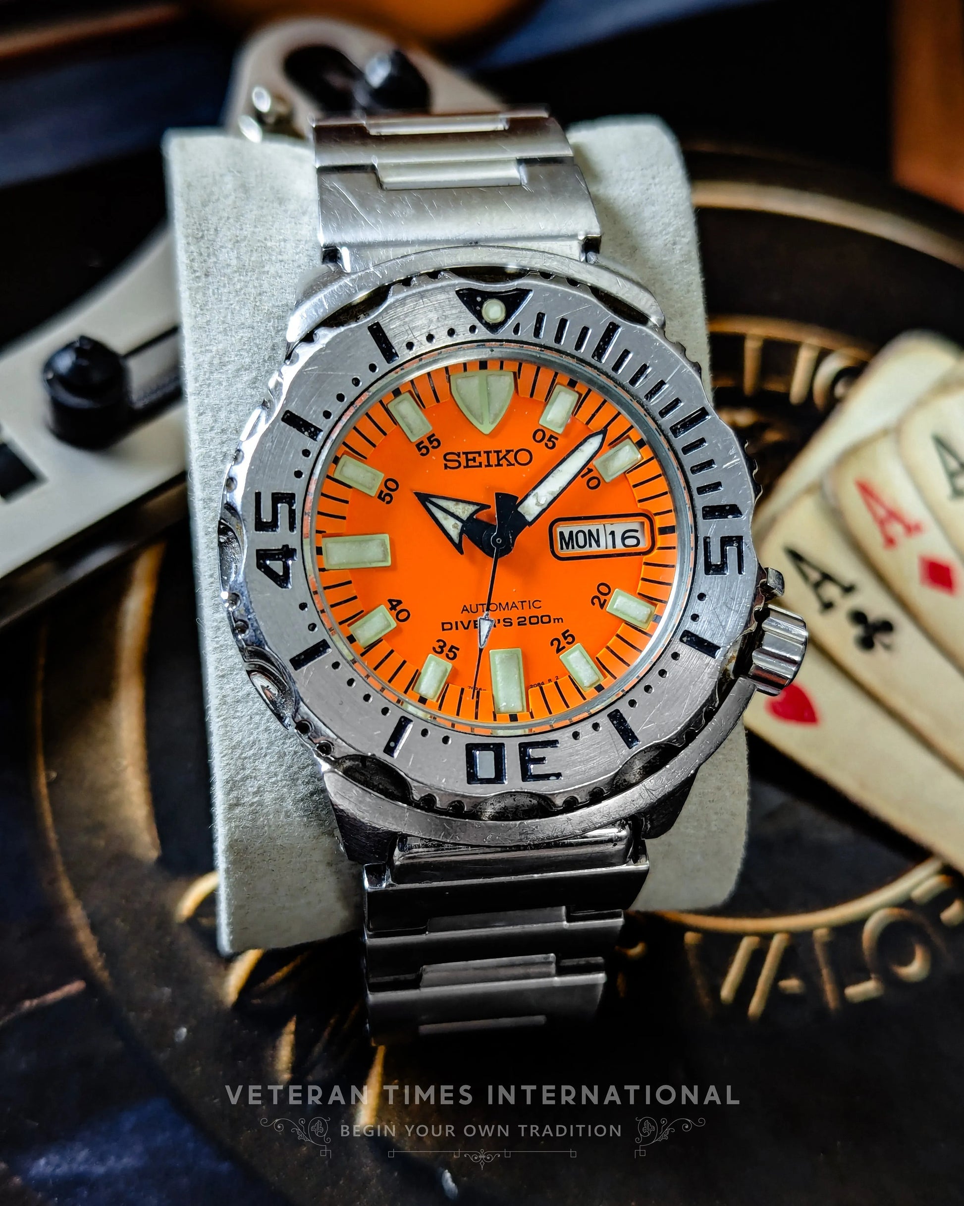 Seiko Prospex Orange - Veteran Times Int