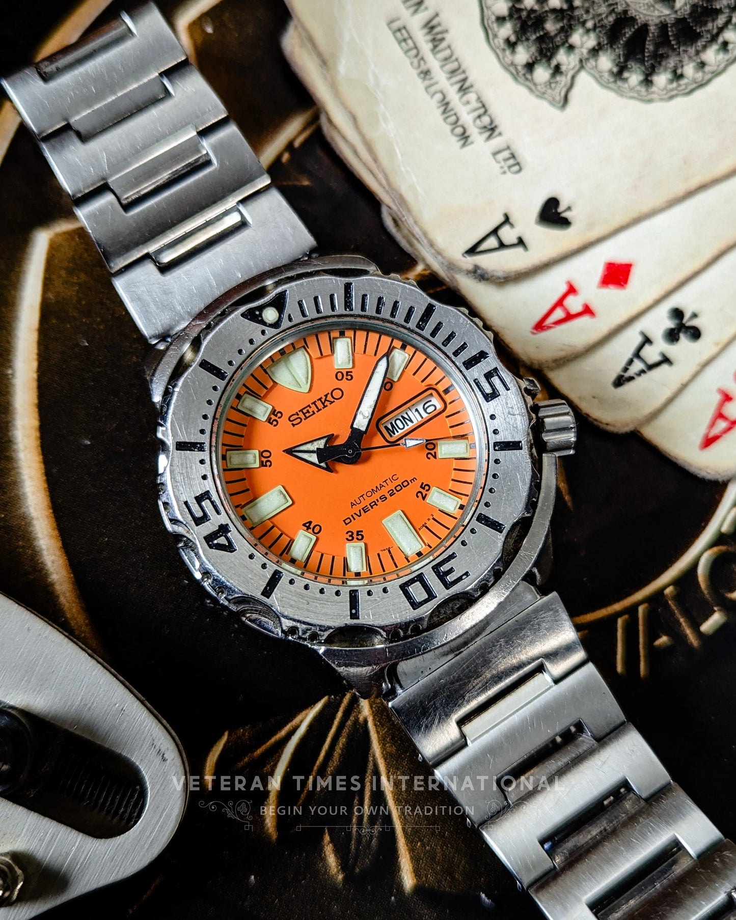 Seiko Prospex Orange - Veteran Times Int