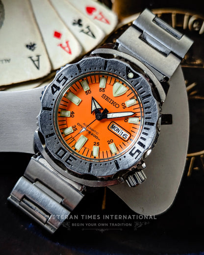 Seiko Prospex Orange - Veteran Times Int