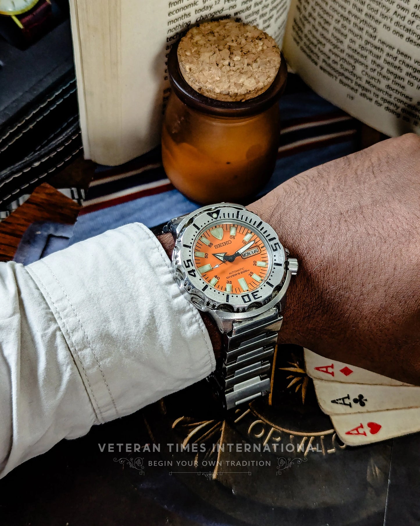 Seiko Prospex Orange - Veteran Times Int