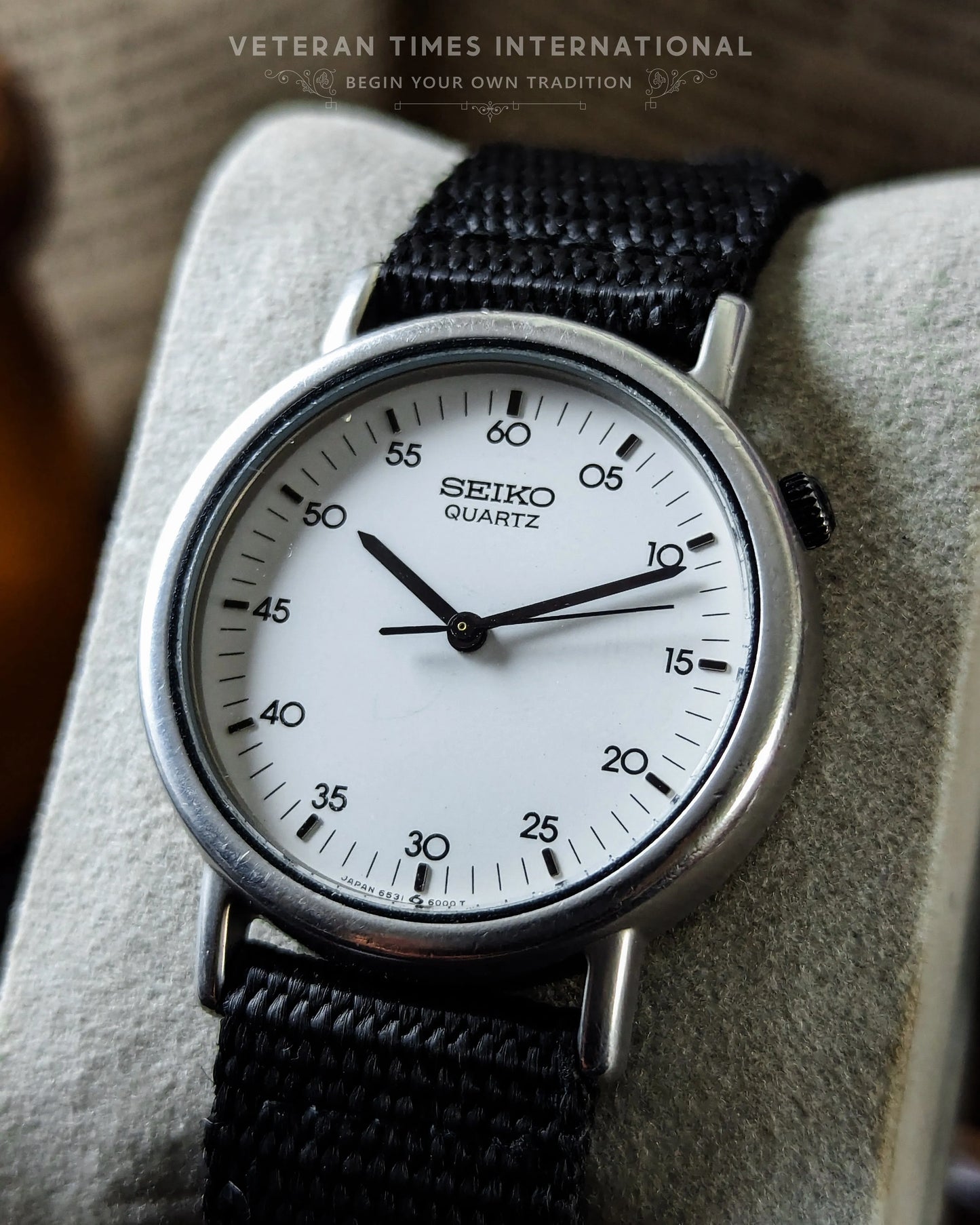 Seiko Quartz Avenue Military - Veteran Times Int