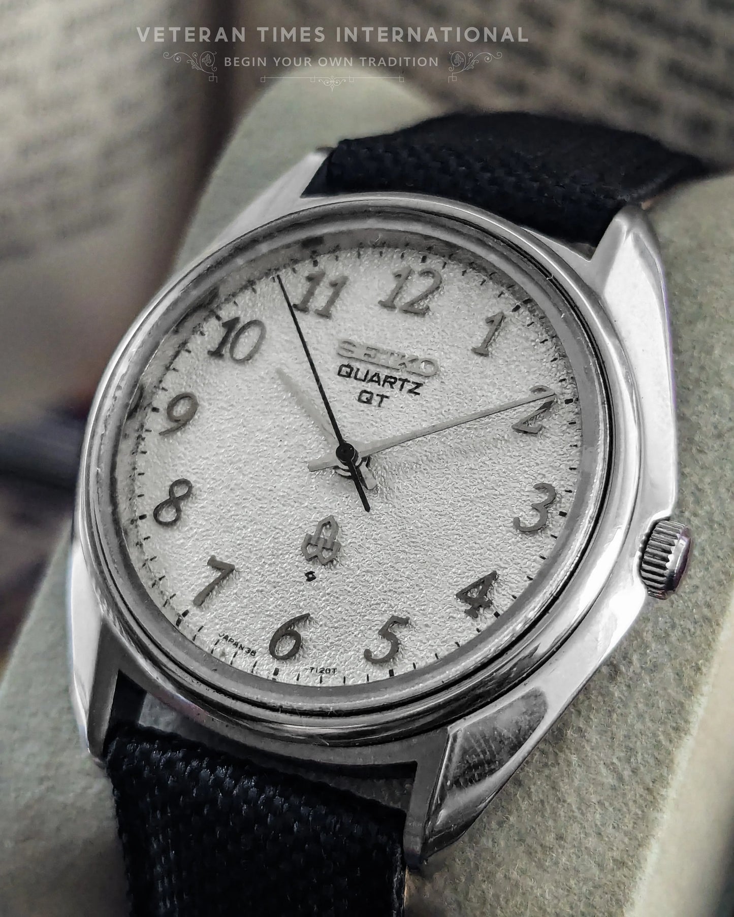 Seiko Quartz QT Arabic Snowflake - Veteran Times Int