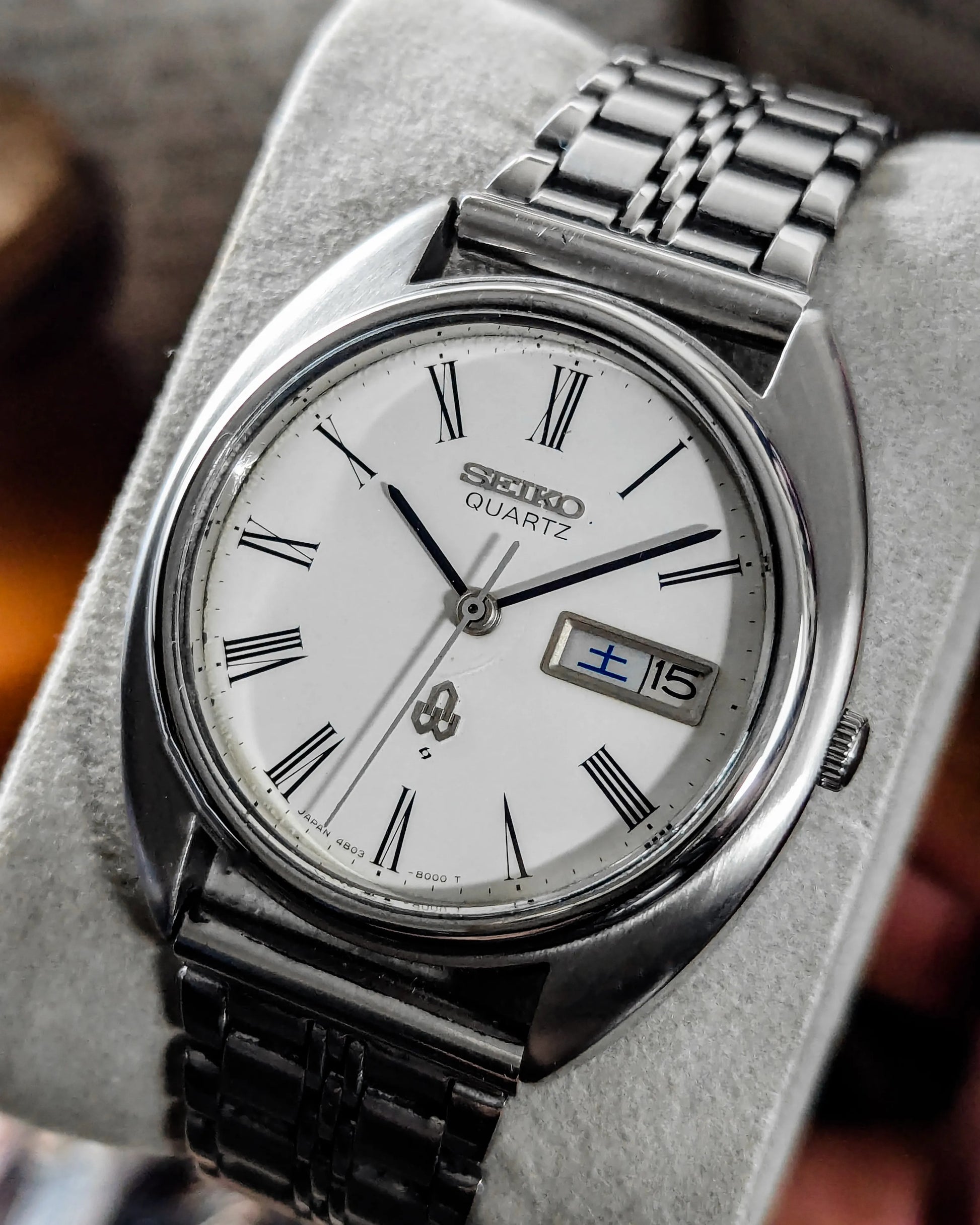 Seiko Quartz Roman Dial - Veteran Times Int