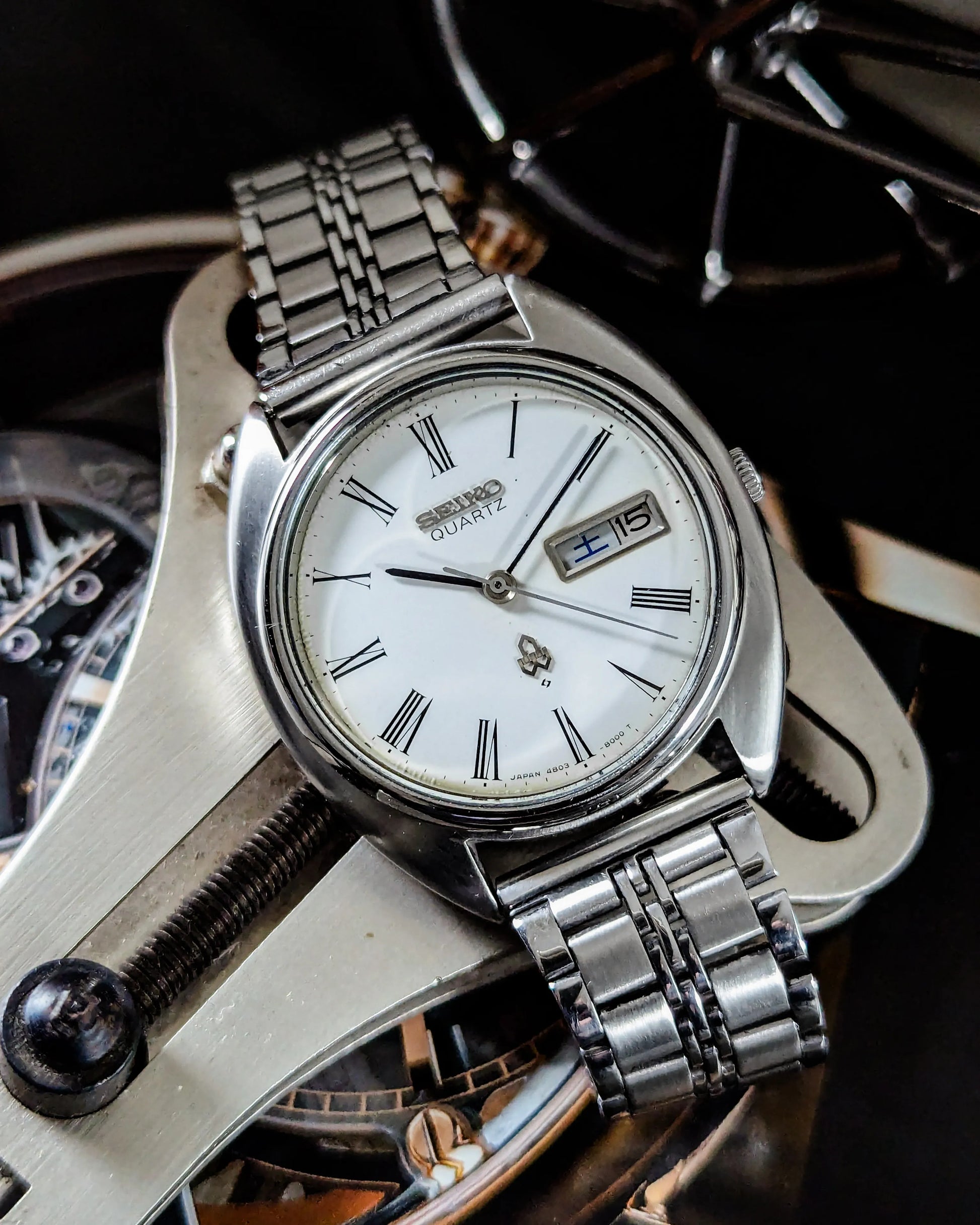 Seiko Quartz Roman Dial - Veteran Times Int