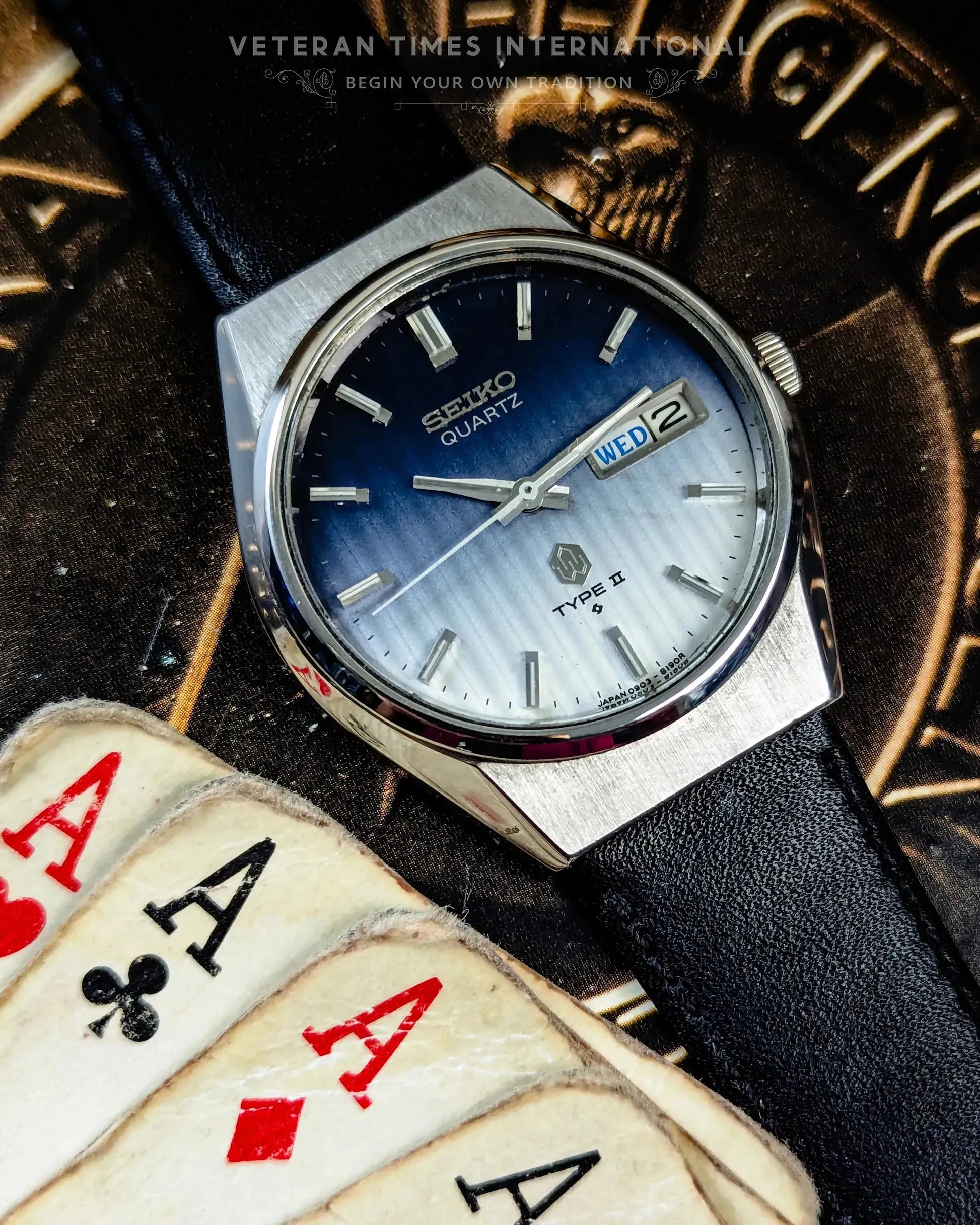 Seiko Quartz Type II 0903-8120 - Veteran Times Int