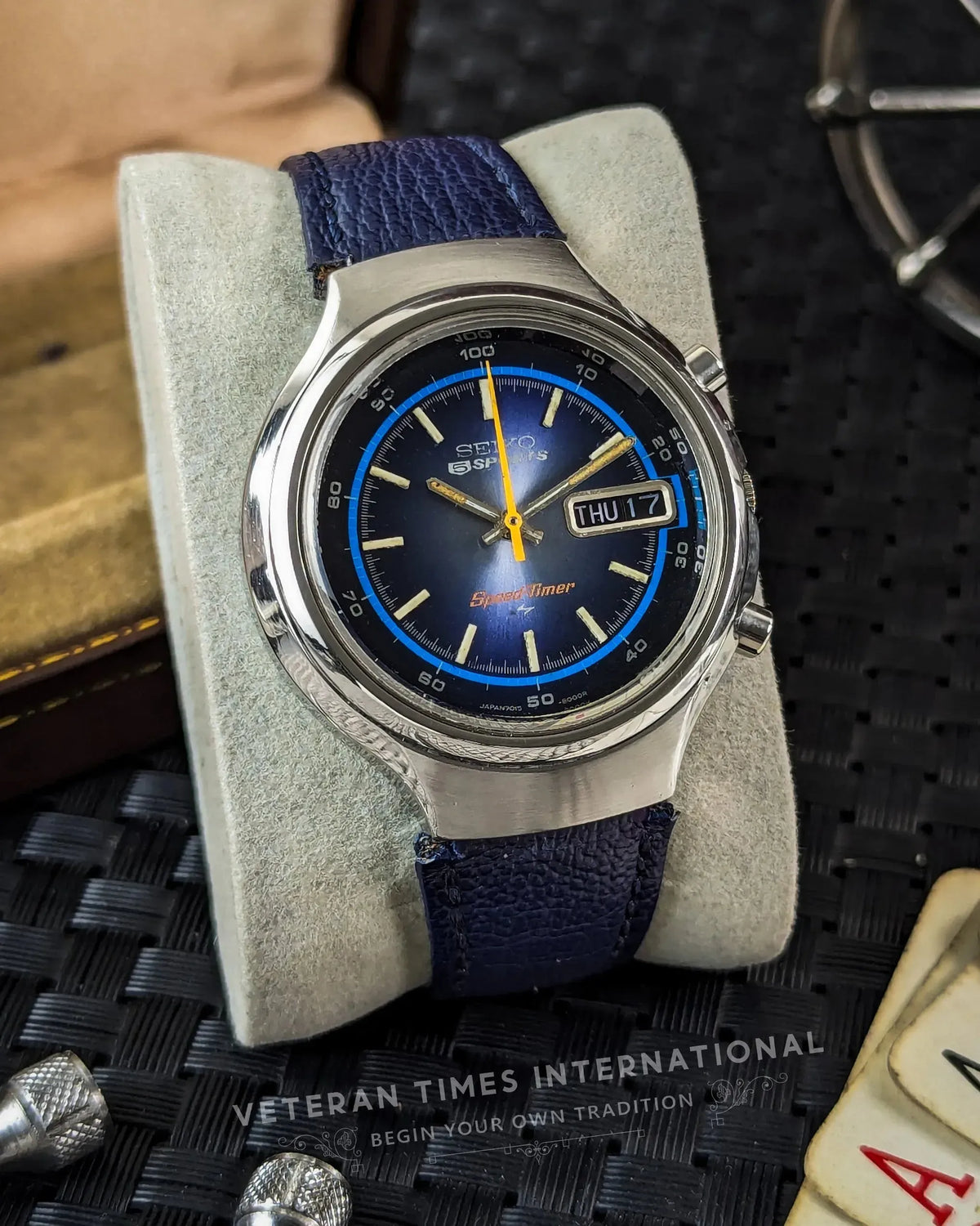 Seiko 5 Sports SpeedTimer - 7015-8000 – Veteran Times Int